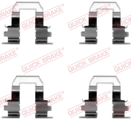 Accessory Kit, disc brake pad